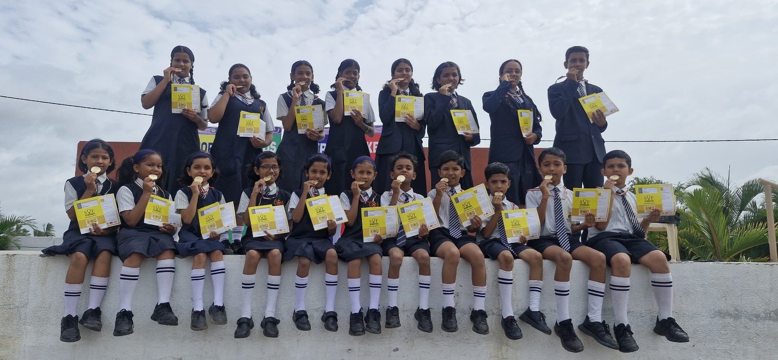 Gold Medalist In Maths Olympiad Exam